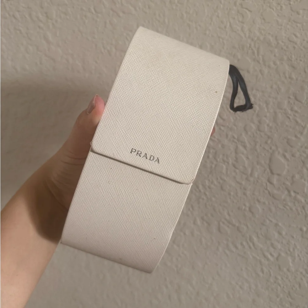 Prada Black Angular Logo Sunglasses - Picture 5 of 5